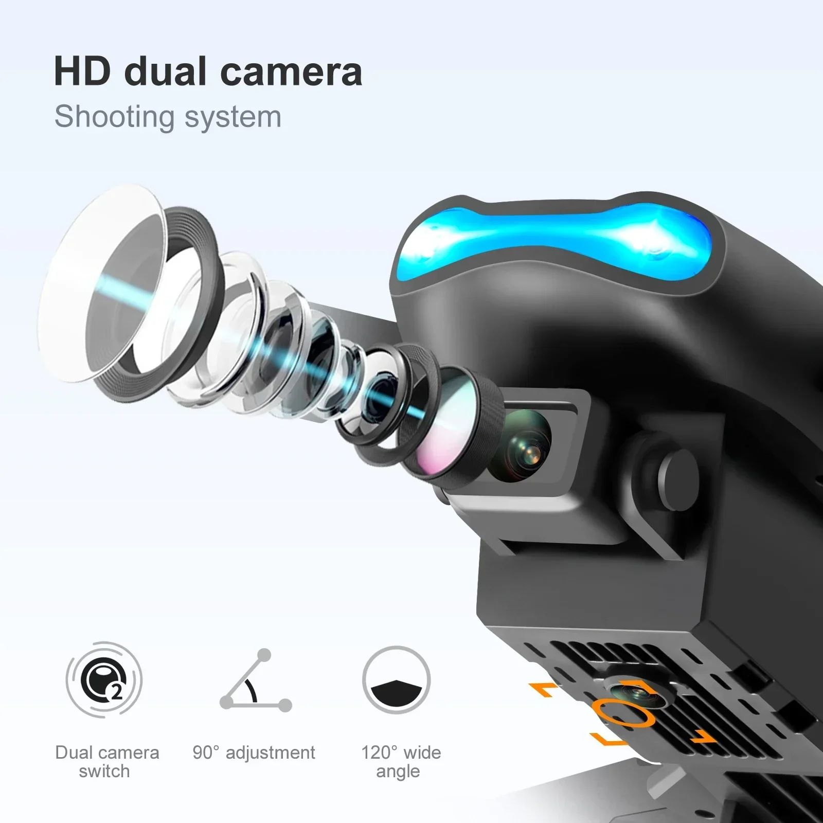 โดรนรุ่นใหม่ E99 Pro HD 4K กล้ - Drone Camera 4K บทวิจารณ์และราคา