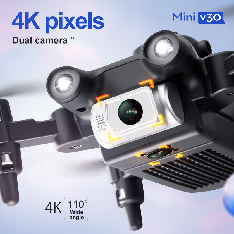 Mini V30 WiFi FPV Drone 4K HD  - Drone Camera 4K บทวิจารณ์และราคา